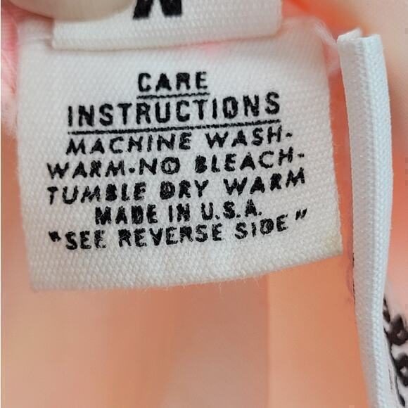 Michelle Palmer 80s Pink Yellow Vintage Track Jogging Suit - Picture 14 of 16